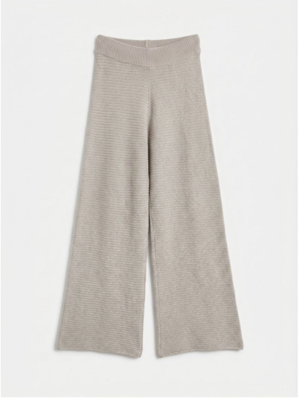 ANTHROPOLOGIE RD STYLE Crochet Wide Leg Cream Pants, Sz XS